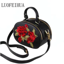 LUOFEIHUA женская сумка из натуральной кожи Новая роскошная кожаная сумка с вышивкой сумка на плечо маленькая квадратная сумка дизайнерская сумка
