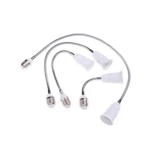 E27 к E27 адаптер конвертер светодиодный лампочка держатель лампы Гибкий удлинитель гнездо адаптера 1 шт. 4 размера