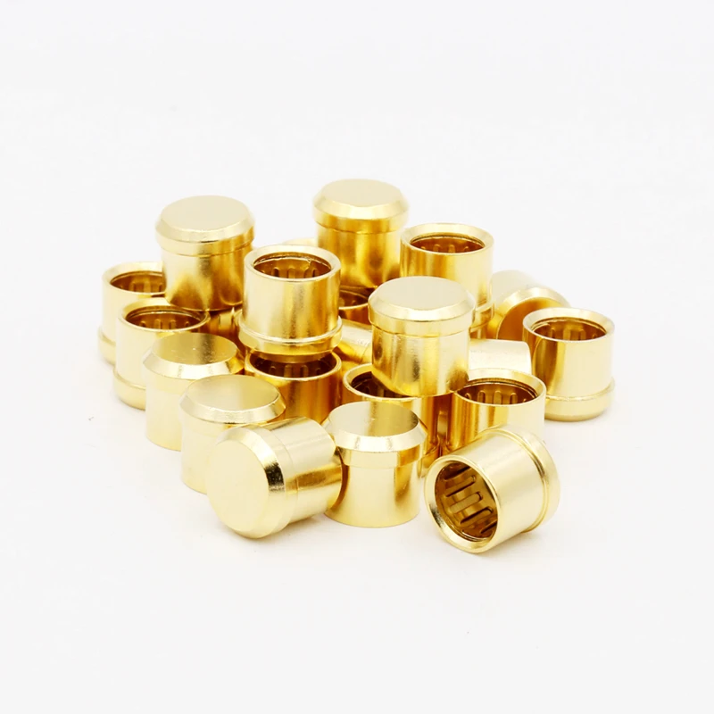 

8pcs Gold plated RCA protect caps Shielding jack socket Short Circuit Socket