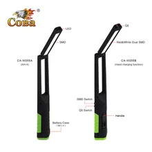 Coba cob портативный светодиодный рабочий светильник usb Перезаряжаемый внешний аккумулятор 5 режимов ручного питания 2000LM Водонепроницаемая Рабочая лампа