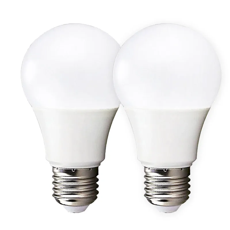 

2pcs LED Bulb Lamps E27 220V-240V Light Bulb Smart IC Real Power 3W 5W 7W 9W 12W 15W 18W High Brightness Lampada LED Bombillas