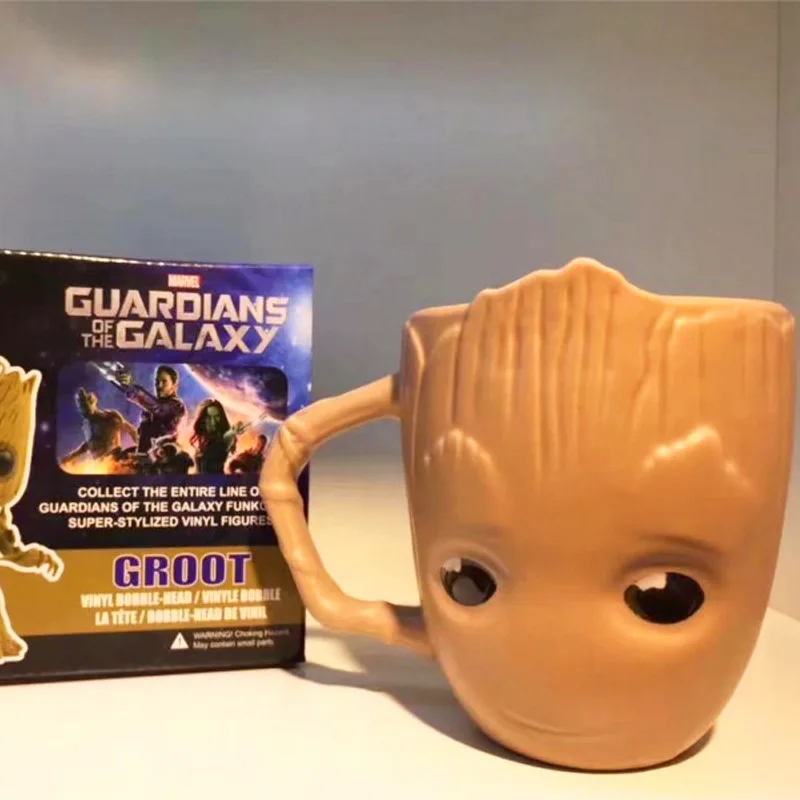 Marvel Cute the Galaxy Guardians Baby Groot Кубок Бытовая керамика кофейная кружка чашка фигурки модель персонализированные подарки