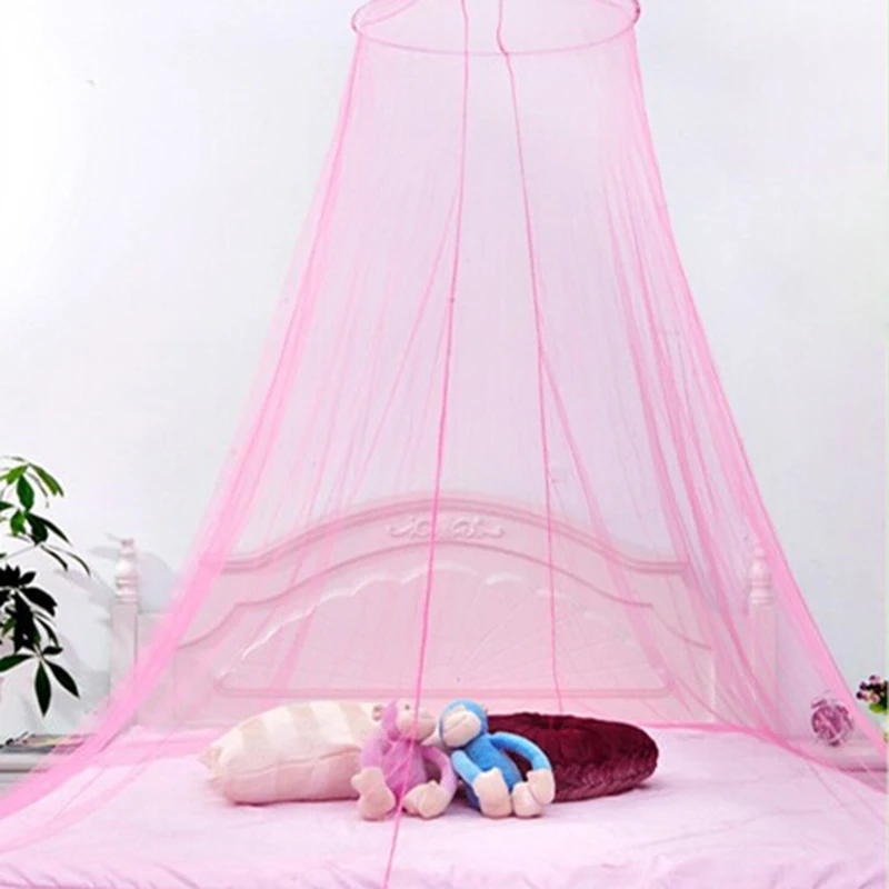 Princess Lace Netting Mosquito Net Dome Bed Canopy for Children Girls Fly Insect