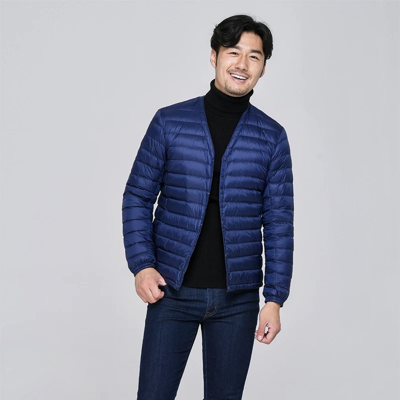 v neck down jacket