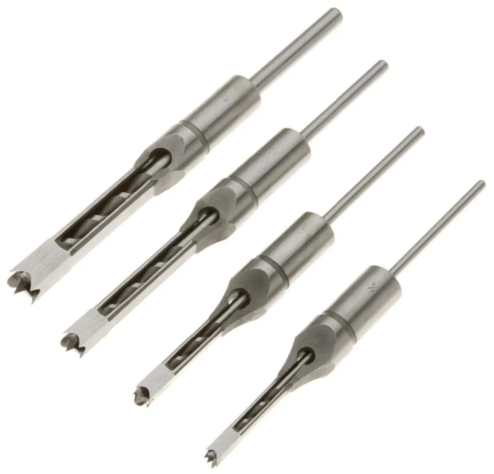 1-4-to-1-2-Inch-6-12-7mm-Woodworking-square-hole-drill-bits-Woodworking-Mortising