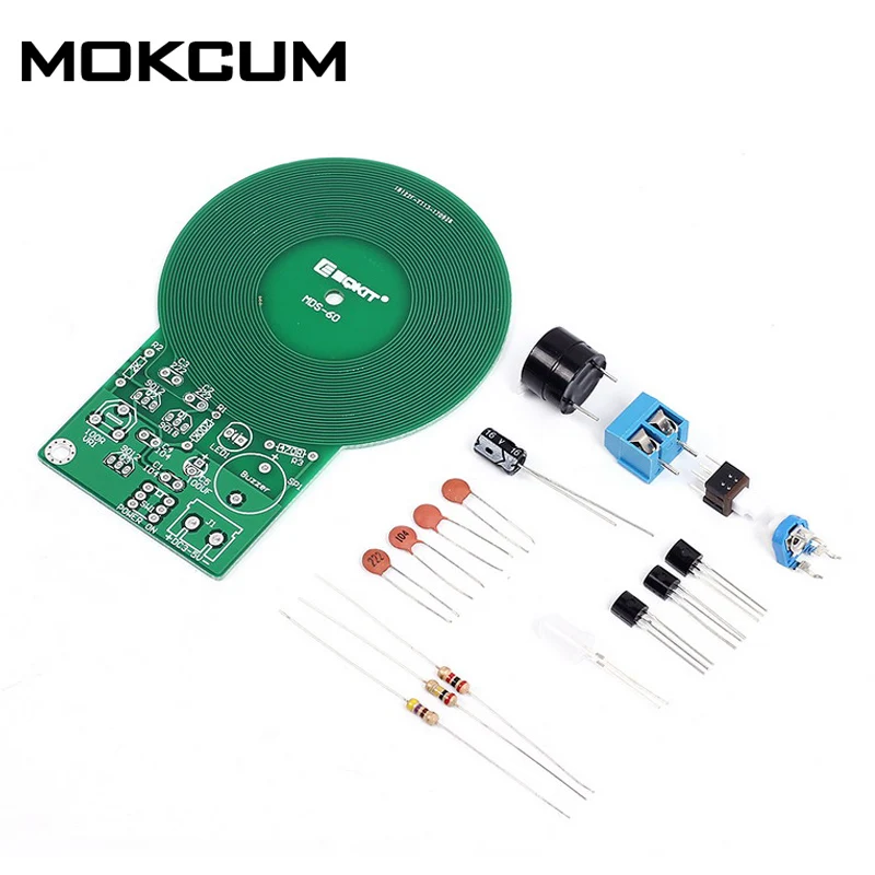 

DC 3V-5V Non-contact Sensor Board Module DIY Electronic Part Metal Detector Module DIY Kit Metal Detector Kit Electronic Kit