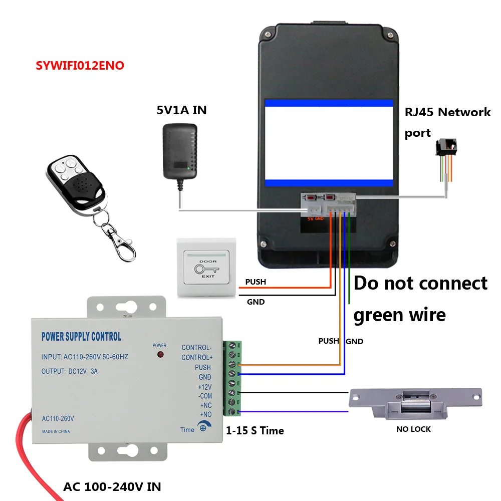 Домашний комплект беспроводной Wi Fi RFID пароль видео телефон двери домофон+ система контроля доступа Электрический замок