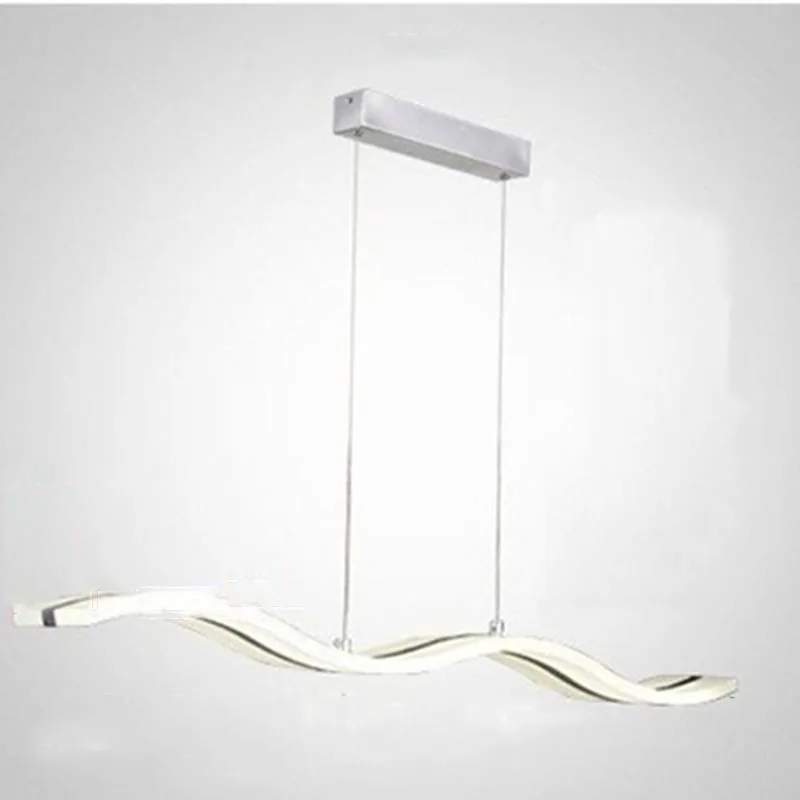 

Manggic new LED acrylic modern ceiling lamp living room bar aisle wavy personality creative simple acrylic ceiling lamp