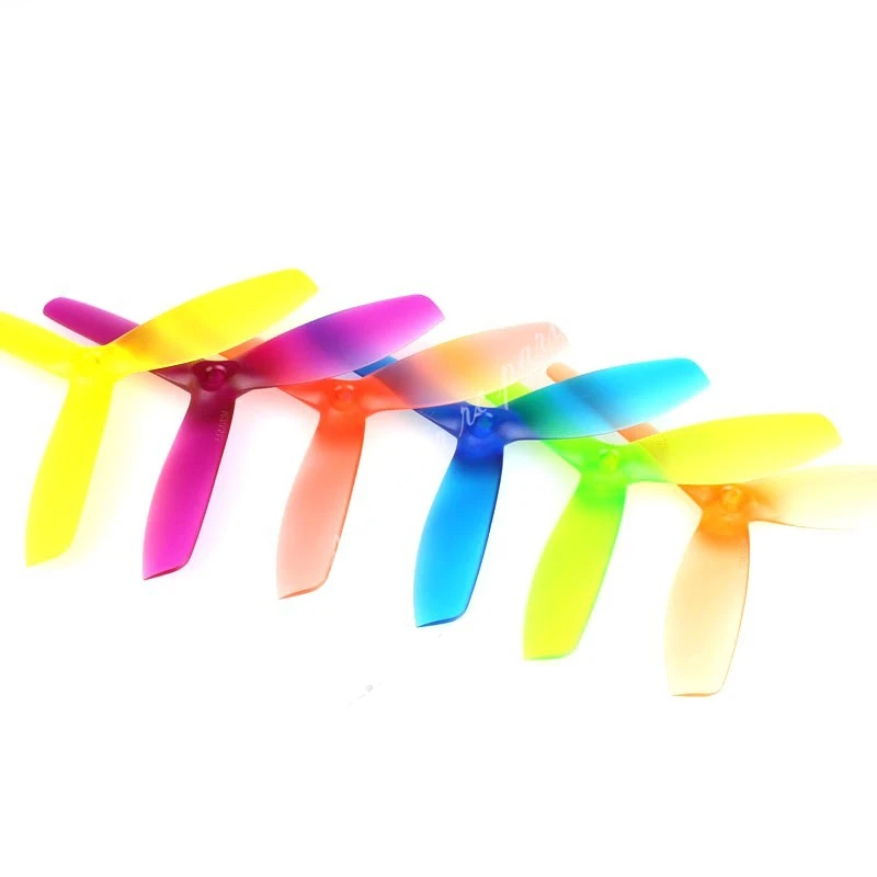 

20pcs EMAX T5050 5050 5'' 3-Blade 5mm Propeller Tri-Blade3 Blades Props CW CCW for Rc Quadcopter RS2205S Motor Color Random