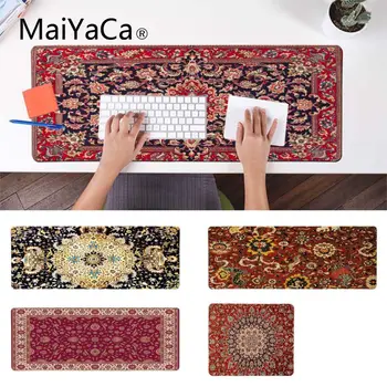 

MaiYaCa Personalized Fashion Promotion Russia Persian Carpet mouse pad gamer play mats Large Lockedge Mouse pad PC Computer mat