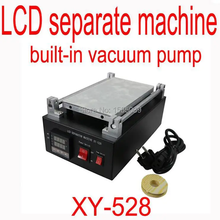 

The latest version lcd separating machine built-in vacuum pump lcd remove separator lcd screen separator for cellphone repair