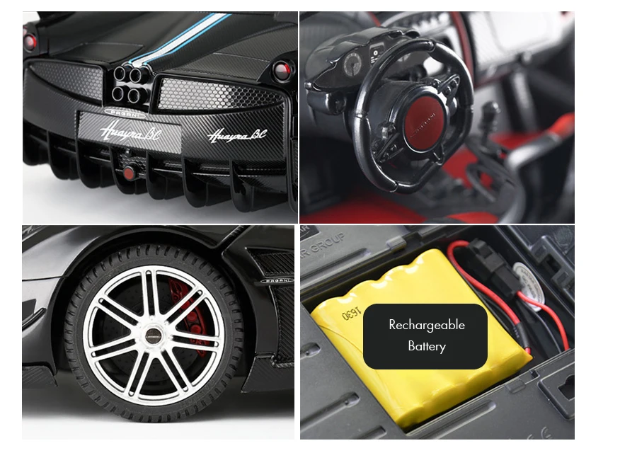 Rastar Huayra RC автомобиль 1:14 спортивного гоночного автомобиля Дистанционное управление игрушки Радиоуправление открытая дверь машина модель
