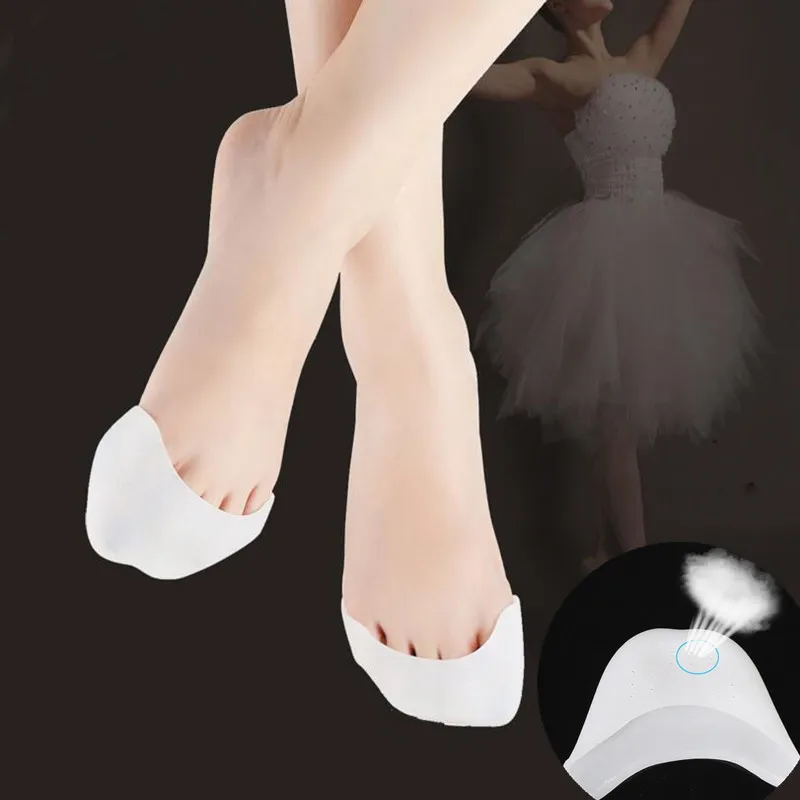 

Ultra-Soft Silicone Invisible Toe Sleeve Foot Protection Ballet Shoe High Heels Toe Pads Gel Protective Care Tool