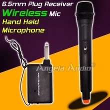 Профессиональная Беспроводная микрофонная система fm-приёмопередатчик ручной стерео динамик микрофон для караоке ktv пение компьютера DJ