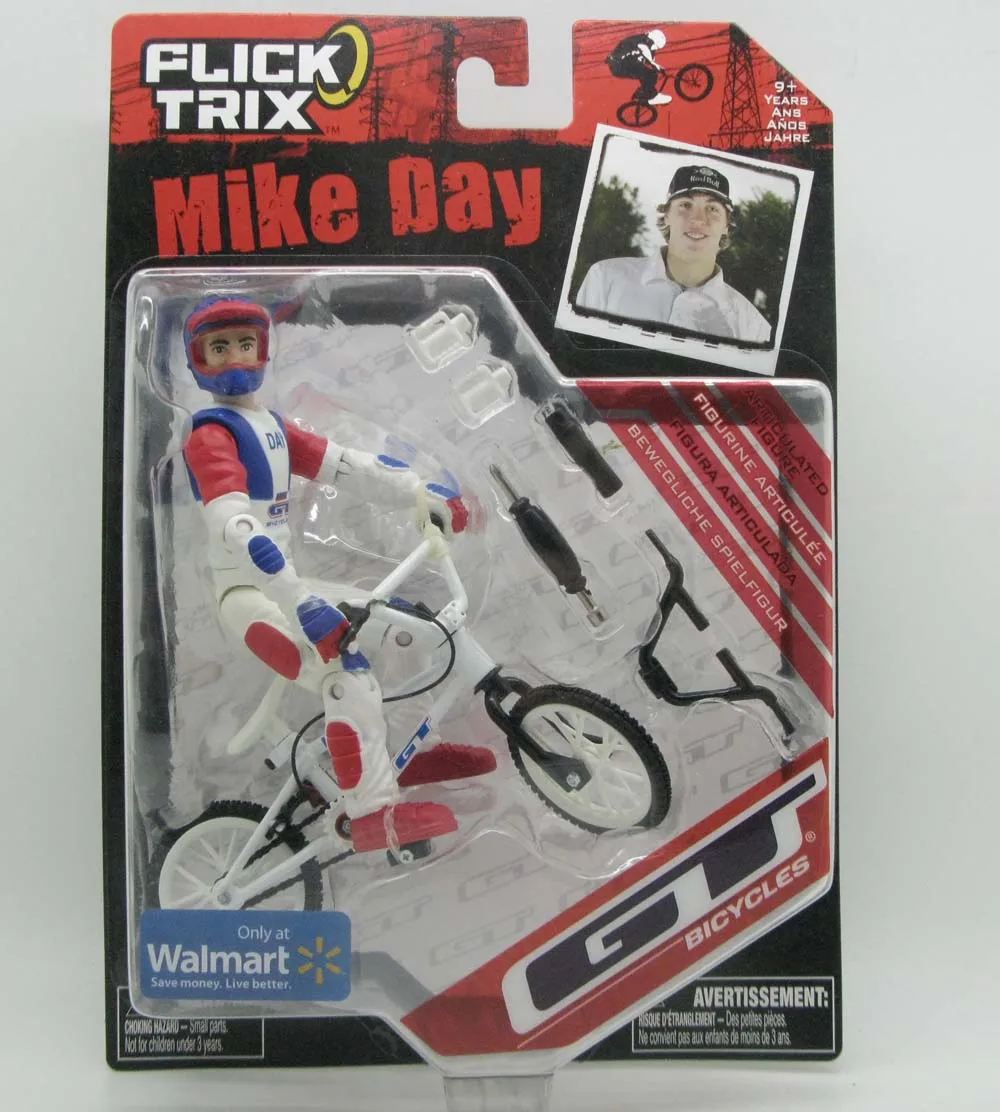 

Flick Trix Finger bike Mini Bicycle BMX Toys Bicycle Model Novelty Finger Toys For Kids Gifts Mike Day B27