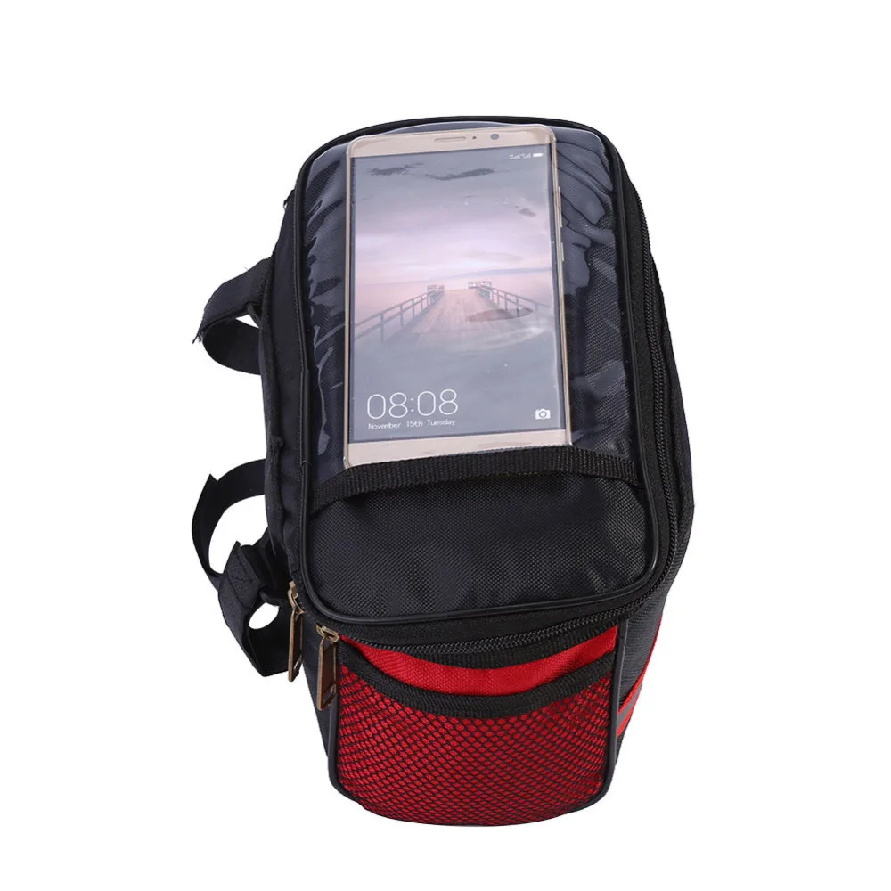 الدراجة MTB الإطار الأمامي للماء ركوب الدراجات الدراجة حقيبة مقود الدراجة دراجة الجبهة أنبوب جيب حزمة السفر سلة الخصر حقيبة الدراجة MTB الإطار الأمامي للماء ركوب الدراجات الدراجة حقيبة مقود الدراجة دراجة الجبهة أنبوب جيب حزمة السفر سلة الخصر حقيبة