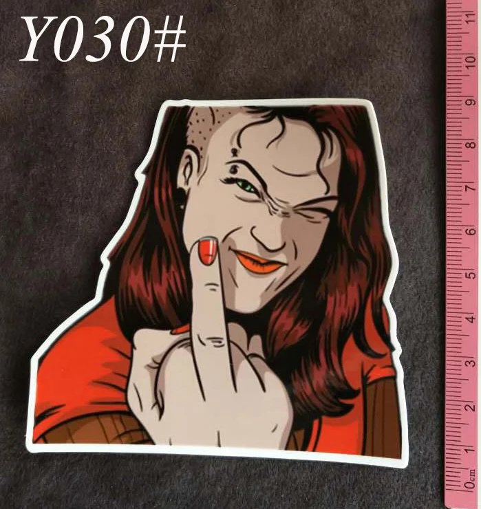 

Y030# Dry your gestures VC Big Sticker Home Decor Fridge Styling Wall Travel Suitcase Graffiti Styling Stickers Buy 3 get 4