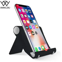 XMXCZKJ Adjustable Desk Tablet Holder Multi-angle Tablet Stand Accessories for iPhone X 8 7 Plus Stand phone Holder for Xiaomi