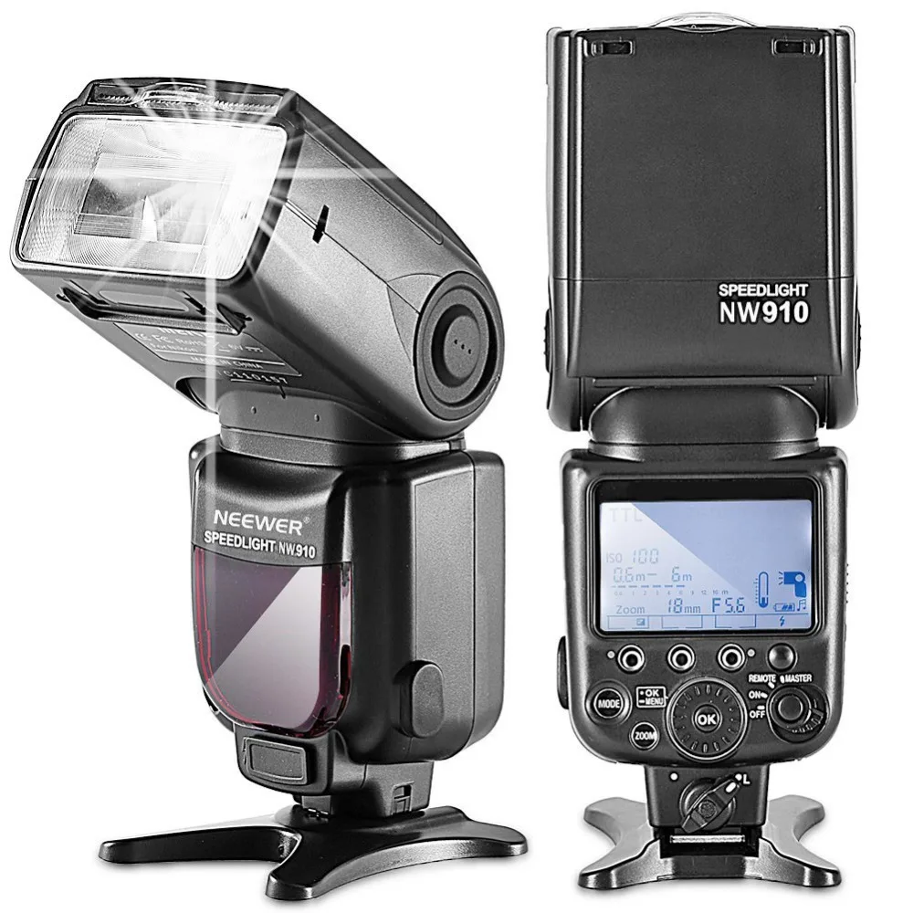 

Neewer NW910/MK910 i-TTL High Speed Sync 1/8000s HSS LCD Display Speedlite Master/Slave Flash for Nikon DSLR Cameras
