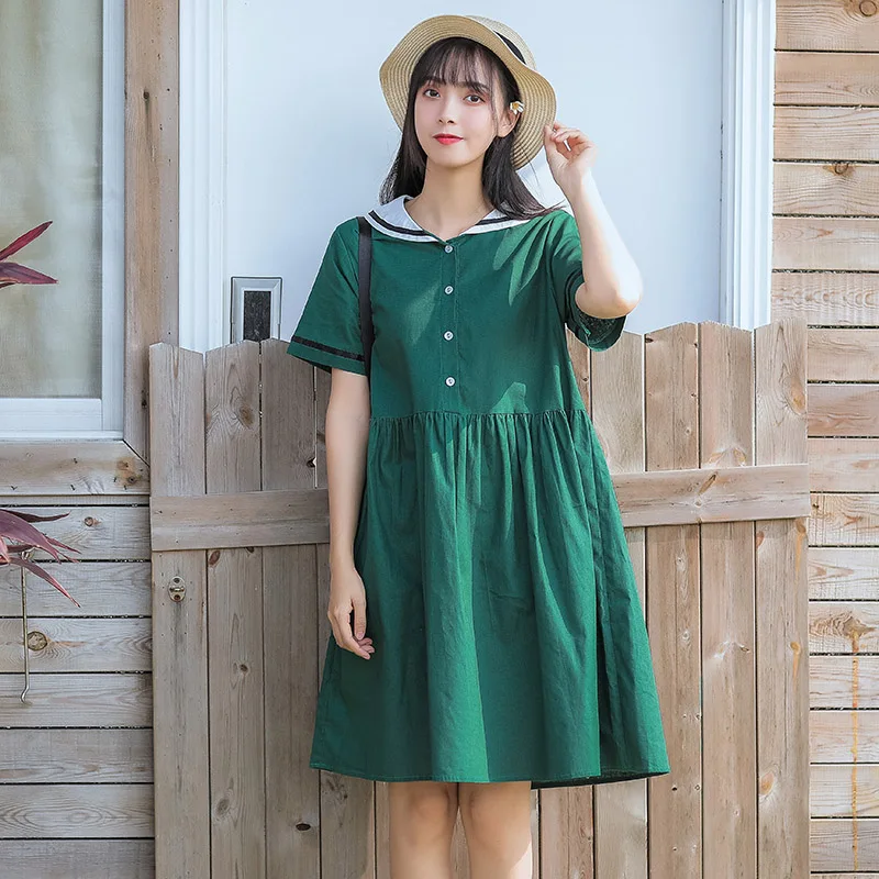 soft green dress