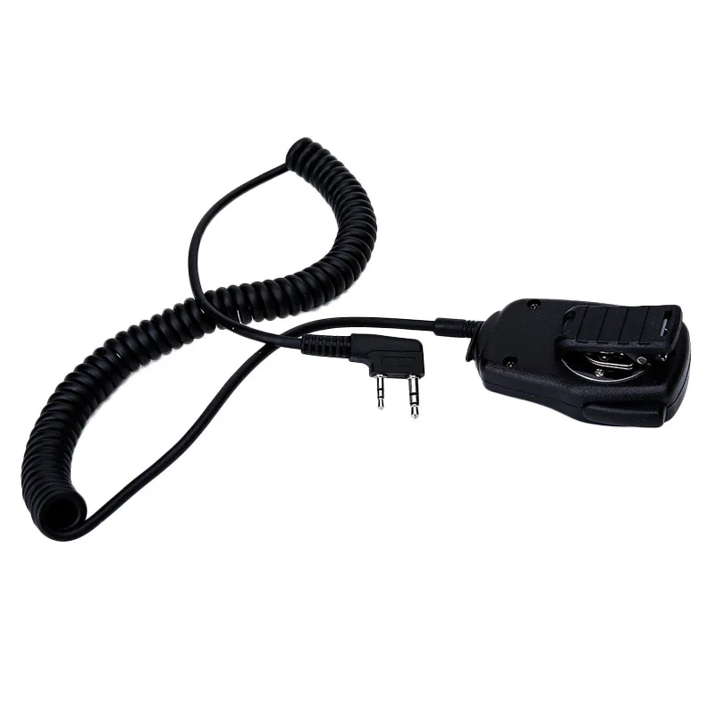 TYT 2 Pin PTT дистанционный плечевой микрофон для TH F8 UV8000D/E Walkie Talkie Двусторонняя