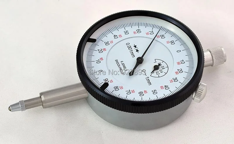 Goedkoop Shahe 0 1 Mm Meetklok 0.001 Mm Dial Indicator Gauge Metrische Meting Gereedschap Gauge Indicator Tool