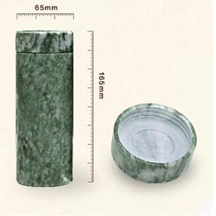 

Natural lushan jades water cup lushan green jades health tea cup jades tea cup