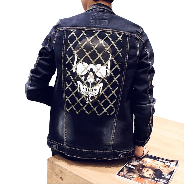 Denim Jacket Men 2016 New Arrival Autumn Casual Slim