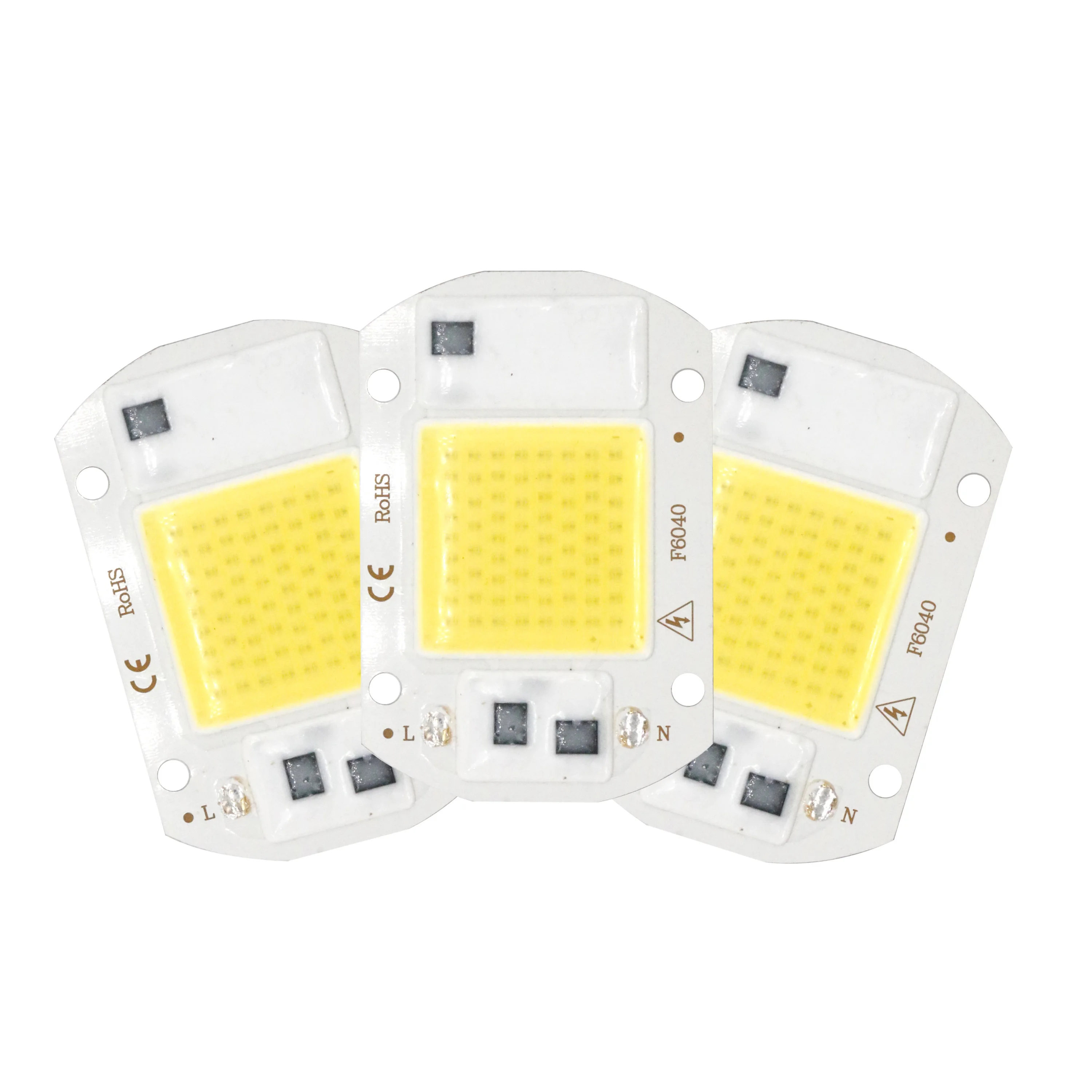 

10W 20W 30W 50W AC220V LED COB Light SMD Light Engine Smart IC Chips For DIY LED Lighting Industrial Floodlight Spotlight Lamp