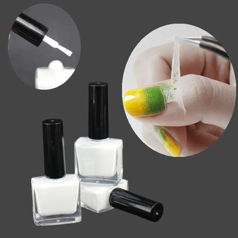 

Peel Off Liquid Tape From Nail Polish Protection Finger Skin Cream White Latex Protected Glue Easy Clean Tape Cream Nail Polish