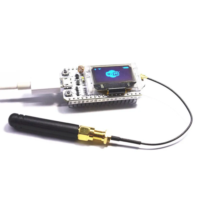 868 мГц 915 SX1276 ESP32 Lora 0.96 дюймов синий OLED Дисплей Bluetooth WI FI комплект 32 развитию для