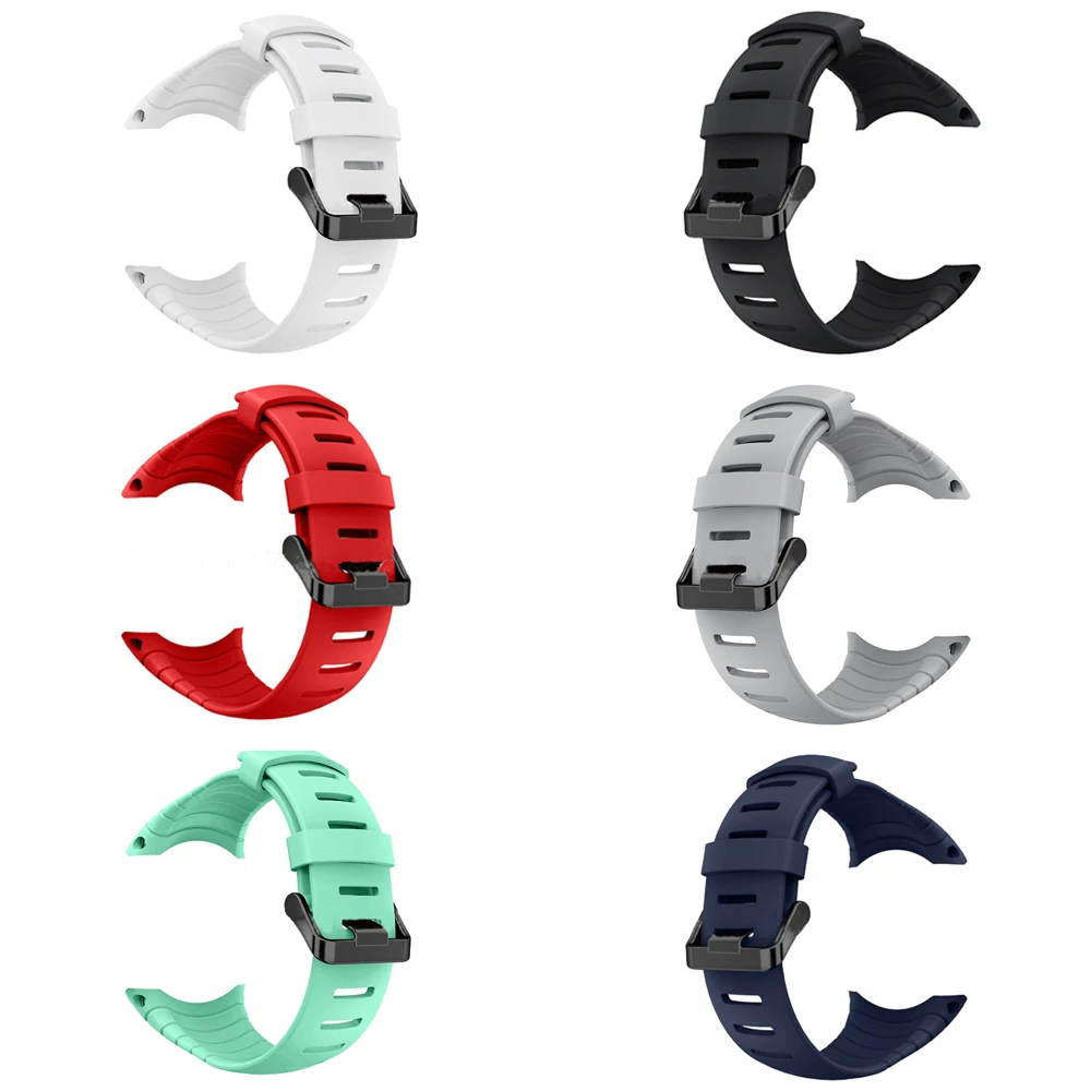 Новинка, мягкий ТПУ ремешок для часов, сменный Браслет для Suunto Core, аксессуары для умных часов