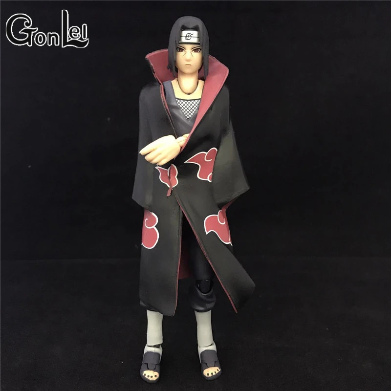 

GonLeI SHF S.H.Figuarts Anime Naruto Shippuden Uchiha Itachi PVC Action Figure Collection Model Kids Toys Doll 16cm