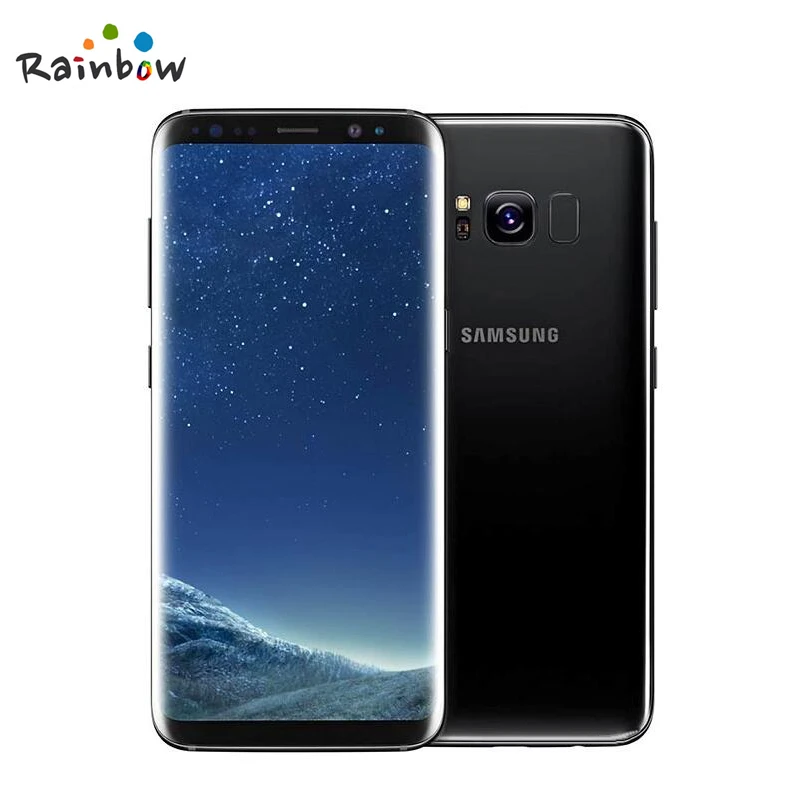 iphone 12 refurbished Original Samsung Galaxy S8 5.8" Inch Android 7.0 12MP Camera 4GB RAM 64GB ROM Fingerprint LTE Mobile Phone refurbished samsung