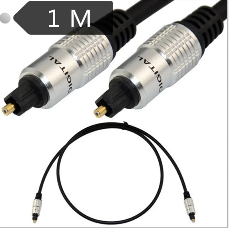 Fiber optic audio line Digital Fiber Optical Toslink Audio cable 1.0M