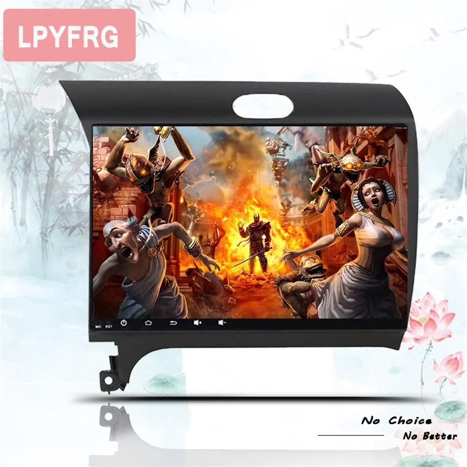 Top 10.1" Android 9.0 Stereo Car DVD GPS for Kia CERATO K3 FORTE 2013 2014 2015 16 radio video player wifi 1024*600 4G RAM SAT NAVI 4