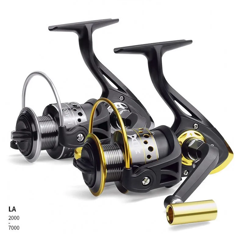 

LINNHUE Spinning Reel 13BB+1 Stainless Steel LA1000 LA7000 LA4000 Metal Coil Spool Ice Jigging Fishing Reel Spinning Pesca