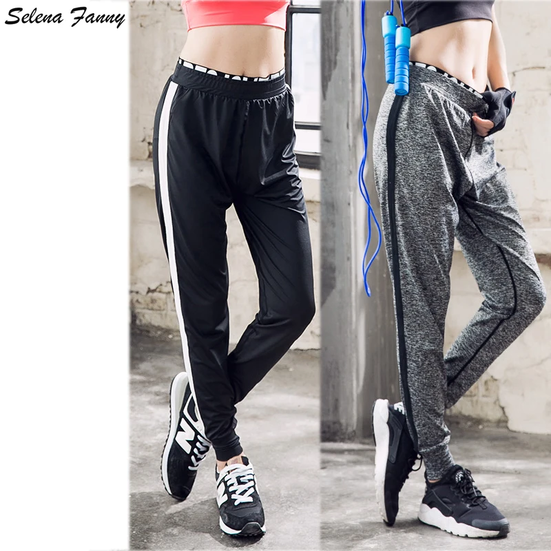 

Women Loose Yoga Pants Breathable Trousers High Elastic Lady Gym Fitness Sports Exercise Running Jogging Pants Gym Clothing XL
