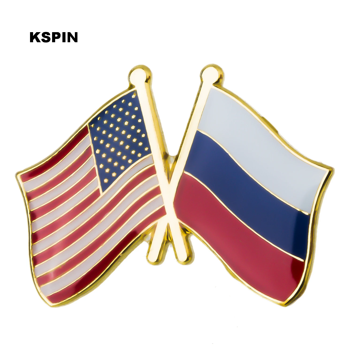 XY0289-4 США крест флаг лацкан булавка флаг значок брошь Natinal лацкан булавки флаг лацкан значок с флагом страны - Цвет: XY0289-4