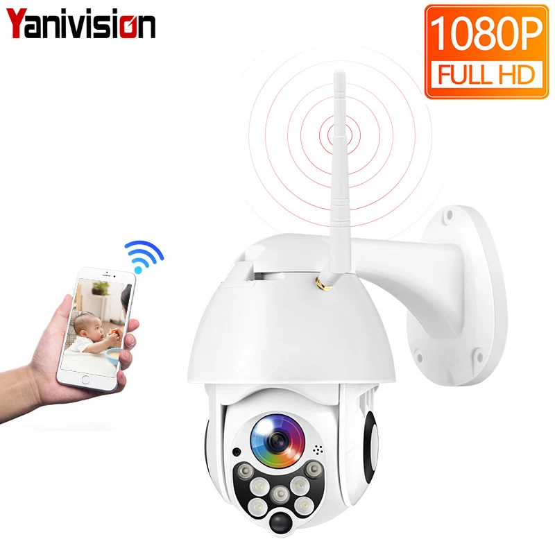

1080P Cloud Storage Wireless PTZ IP Camera Speed Dome CCTV Security Cameras Outdoor ONVIF Two Way Audio P2P Camera WIFI