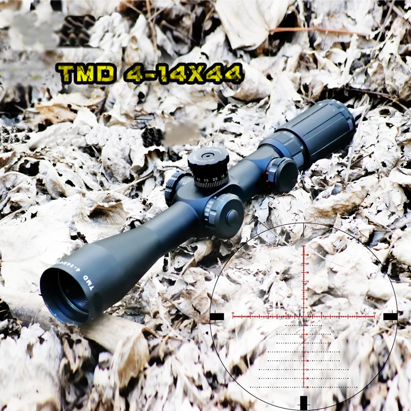 

BSA Bestsight TMD 4-14X44 SPIR Special Reticle Design New Tactical Frontier Riflescope For Hunting with Red and Green Lights