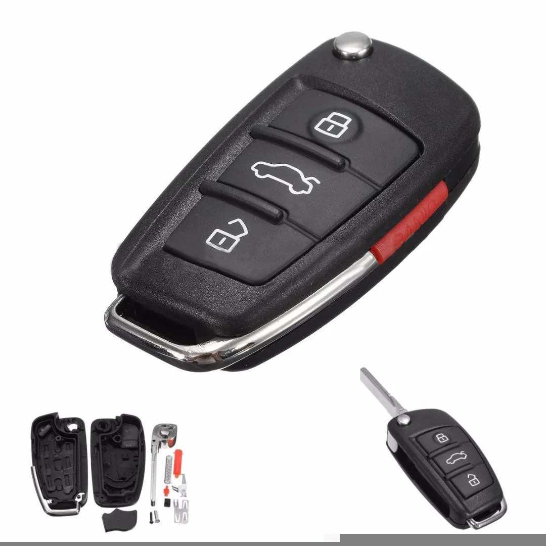 

Флэш-чехол для Audi A6 A4 A2 A8 TT Q7 с 3 + 1 кнопками
