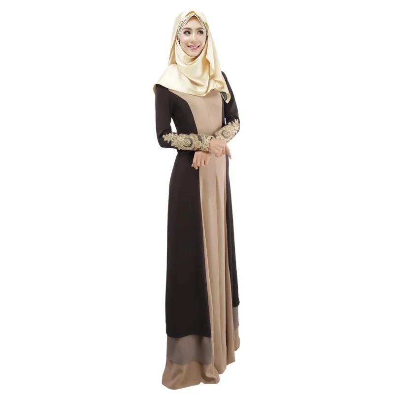 Buy Cheap Summer Dress 3 Colors Vintage Kaftan Abaya Women Slim Muslim Dress Long Sleeve Soft Maxi Islamic Vestidos
