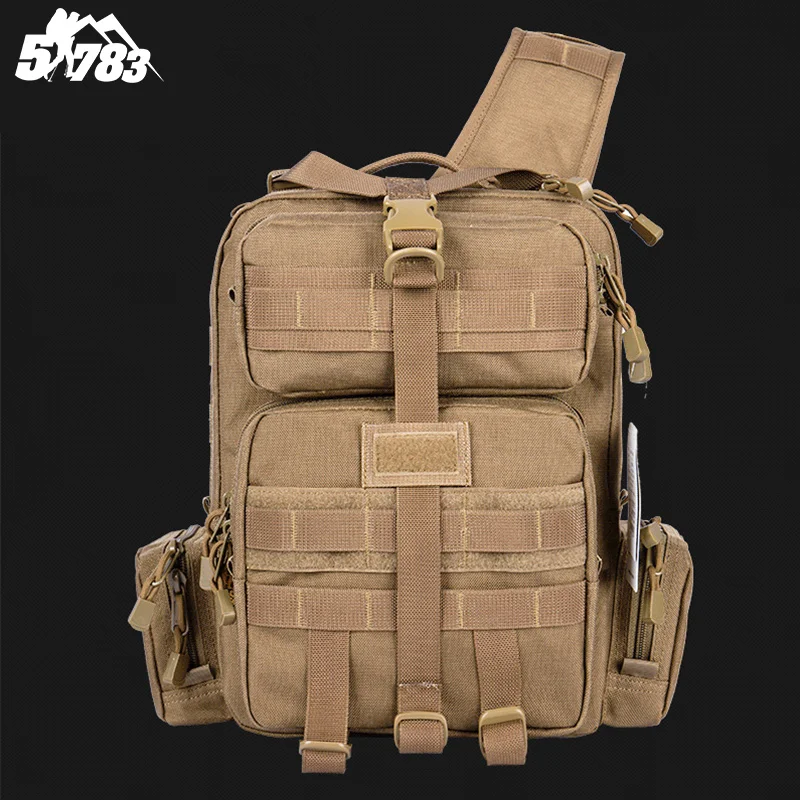 51783 font b Tactical b font font b Backpack b font Men 1000D Waterproof 3 Sling