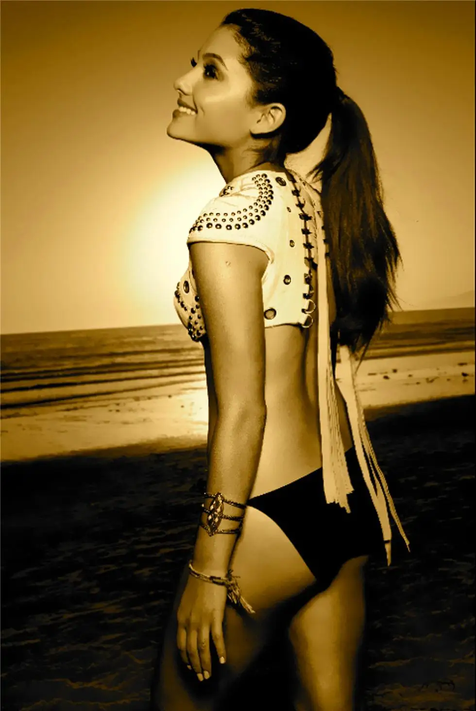 2014 New ariana-grande-bikini Home Decoration Movie Poster Custom Fashion Classic 50x75CM Wall Sticker Free Shipping IJ9-94738 | Дом и сад