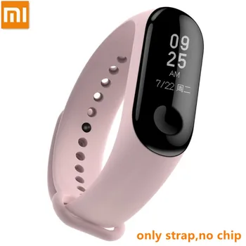 

New Arrival Original Xiaomi Colorful Silicone Wrist Strap Bracelet Replacement for Miband 4 3 Xiaomi Mi band 4 Wristbands 4 3