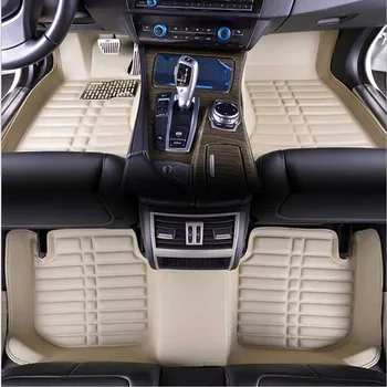 

Car Floor Mats FloorLiner For Hyundai Tucson 2006-2019 Auto Waterproof Front & Rear carpet Mat Custom Made 3D carpet