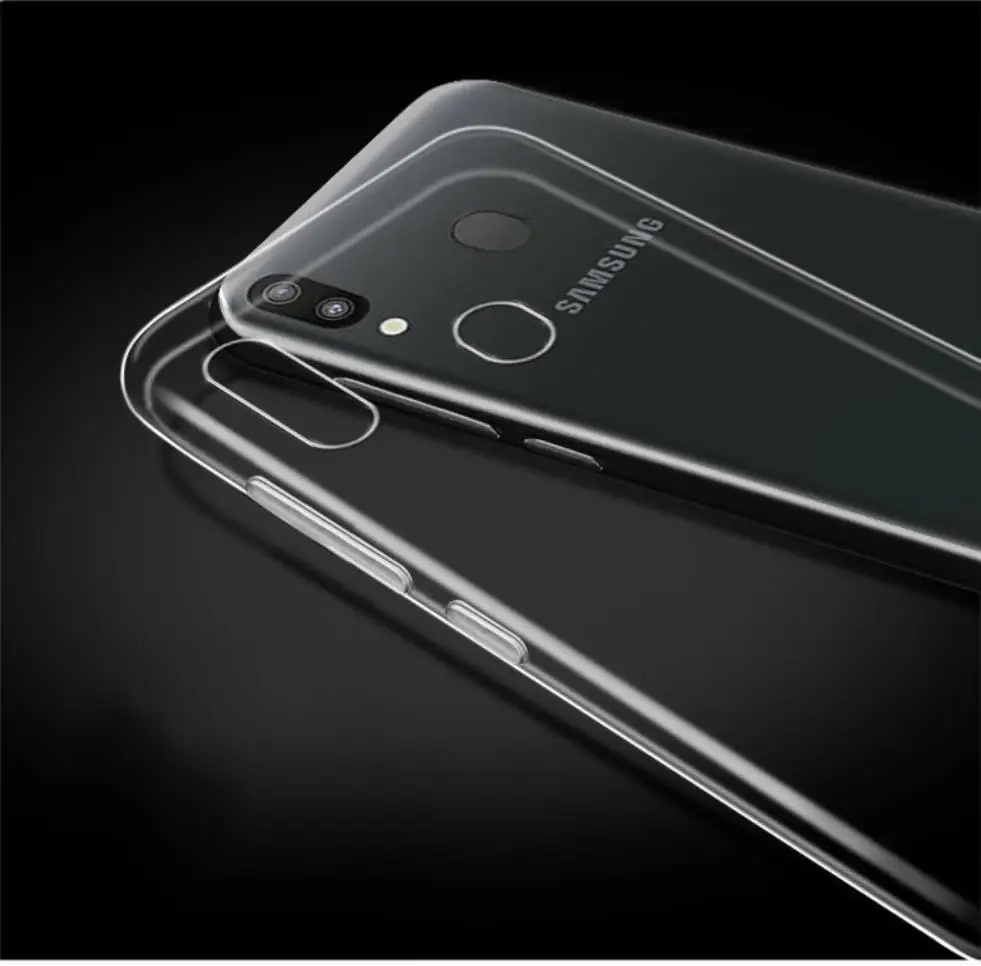 Прозрачный мягкий чехол для Samsung M40s M40 M30 M20 A90 A80 A70 A60 A50s A50 A40s A40 A30s A30 A20s A20e A10s
