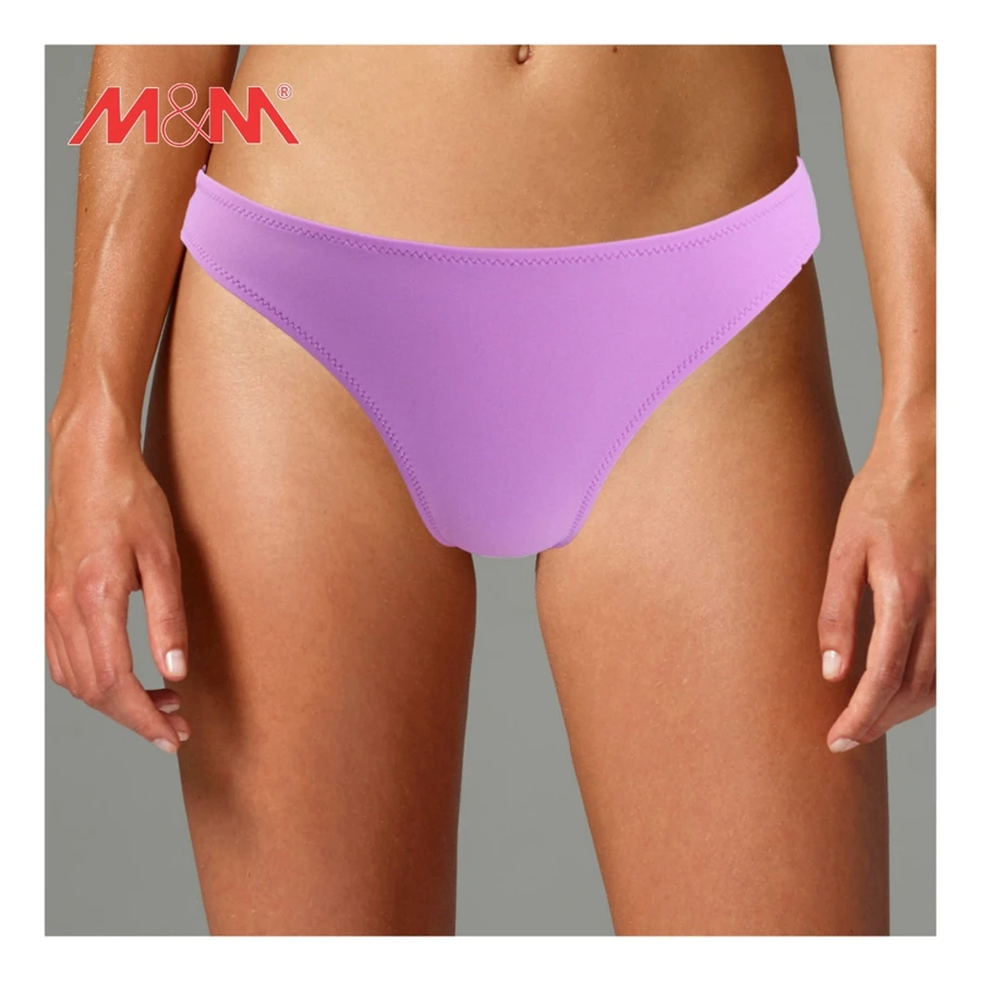 purple bathing suit bottoms