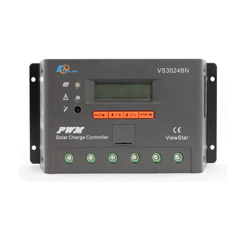 

1pc x 30A View Star VS3024BN 12V 24V Auto EP PWM Solar system Kit Controller LCD Display